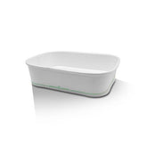 PLA Coated White Rectangular Container 500ml 300pc/ctn (WRC500)